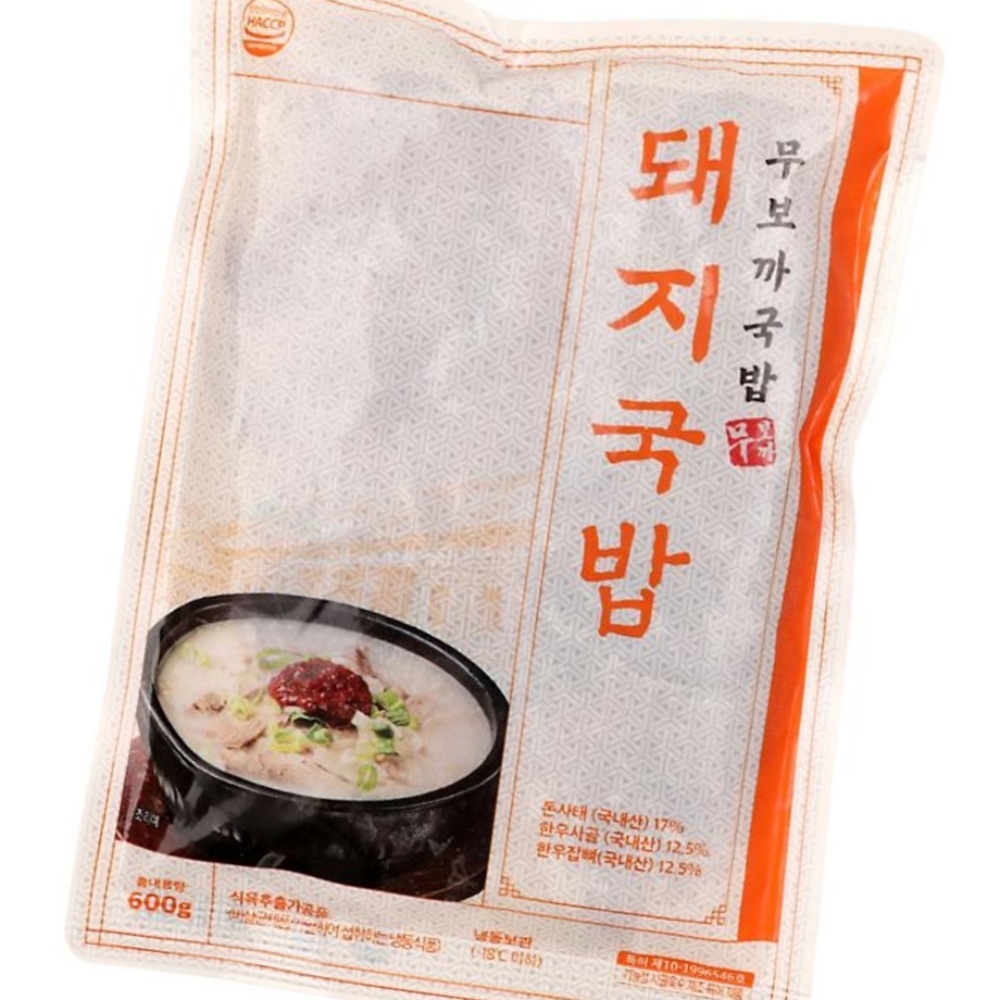 무보까국밥돼지국밥 600G/(주)다담 : 두드림 퍼니