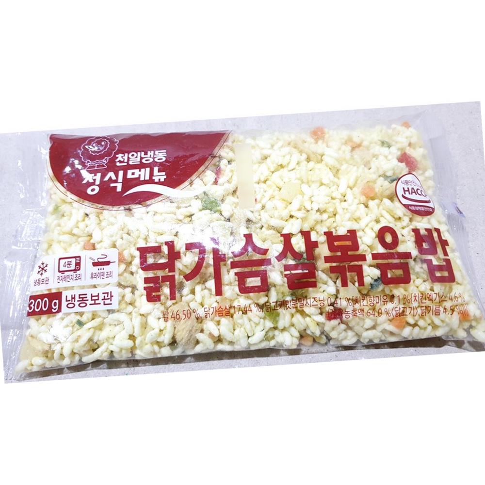 천일식품 닭가슴살 볶음밥 300G 30개 간편식 맛집 식자재 : 다식자재푸드몰