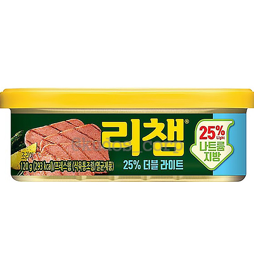 동원 리챔 25% 더블라이트 120g x 36개 (한박스) : 주식회사 쿠도스