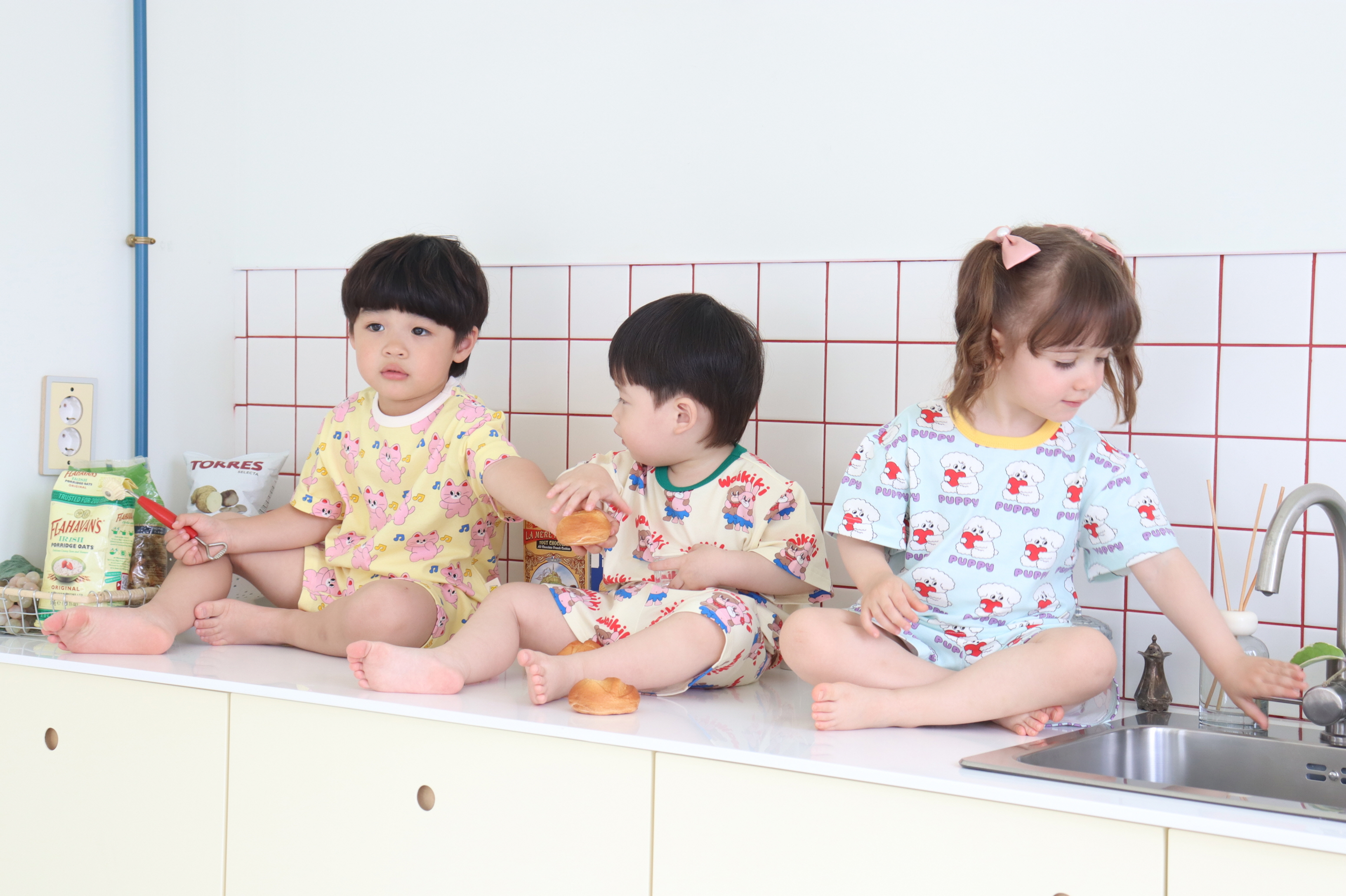 치즈실내복 본사 여름 실내복 모음전 잠옷 홈웨어 유아 아동 키즈 주니어 애기옷 : 치즈실내복