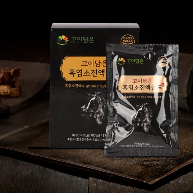 [고이담은] 흑염소진액골드 70ml x 30포 x 2박스(60포) : 큰사람들