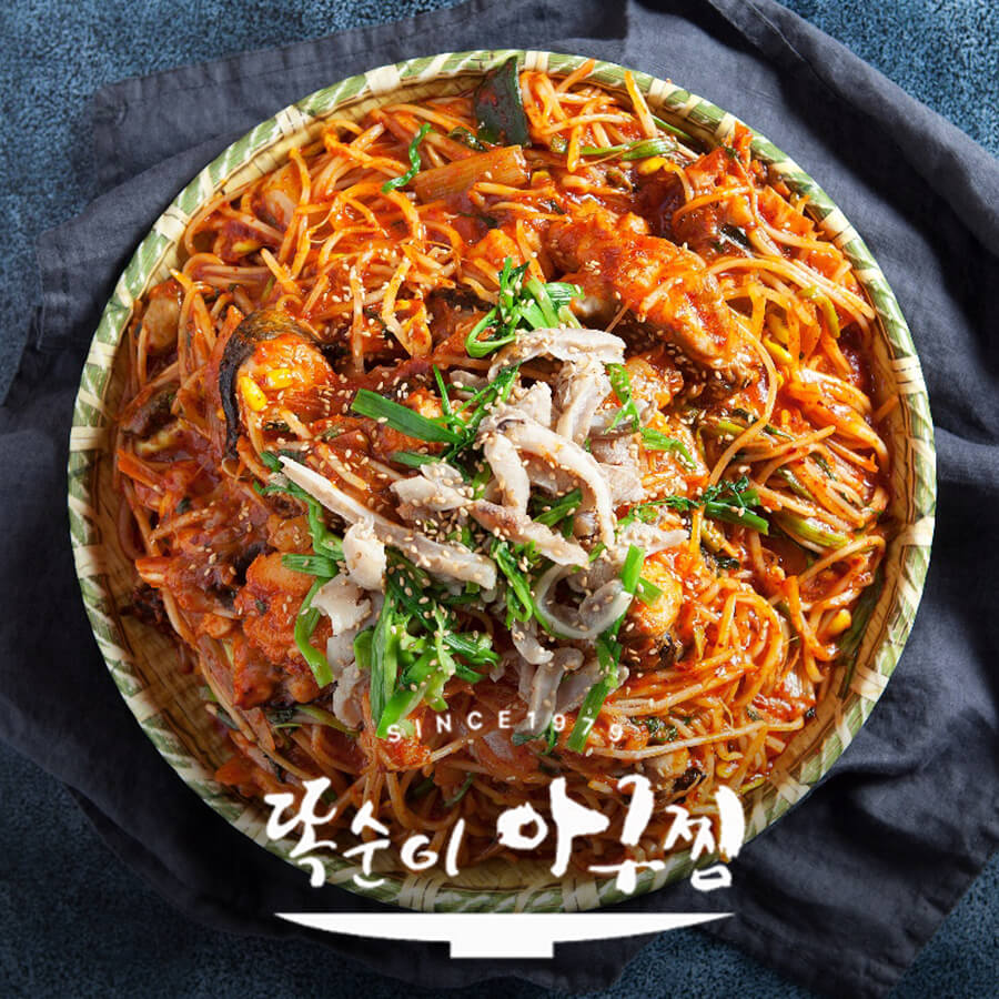 45년 전통 전국 3대 맛집 / 똑순이 아구찜 500g, 1~2인분 : IRU COMPANY