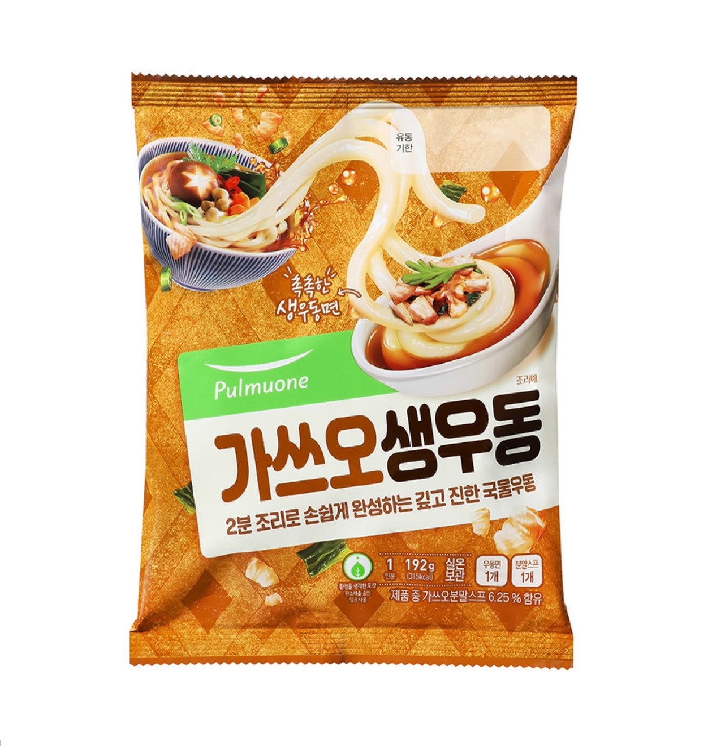 풀무원 가쓰오 생우동 1인분 192g : 그린푸드마켓