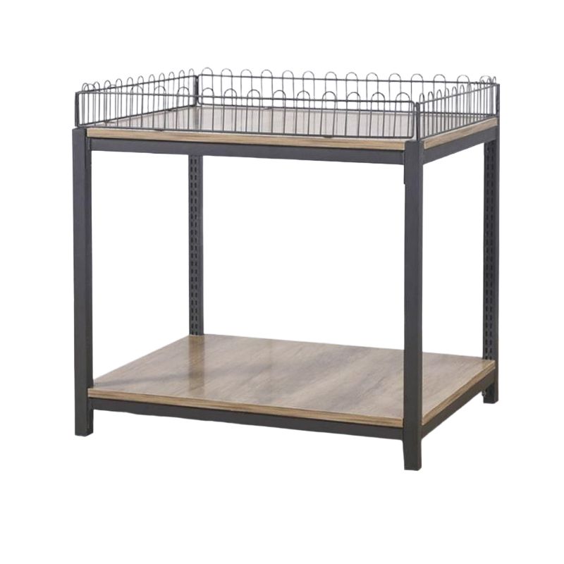 평대 야채 채소 과자 가판대 2층 매장 철제 행사매대 85cm 2단 슈퍼마켓 베이커리 진열 : 그들의구매대행