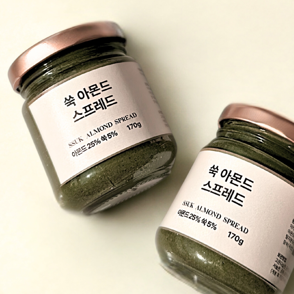 쑥 아몬드 버터 스프레드 조이앤스프레드 : 앤뉴리버