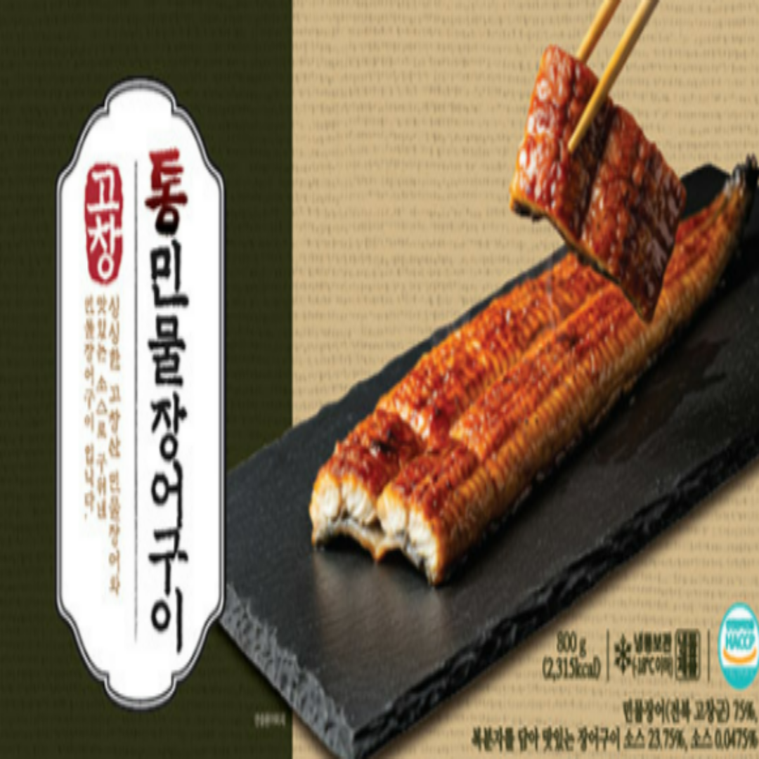 김하진 고창 통 민물장어구이 800g (4미) 초절임생강(채) 50g : 엘로컴
