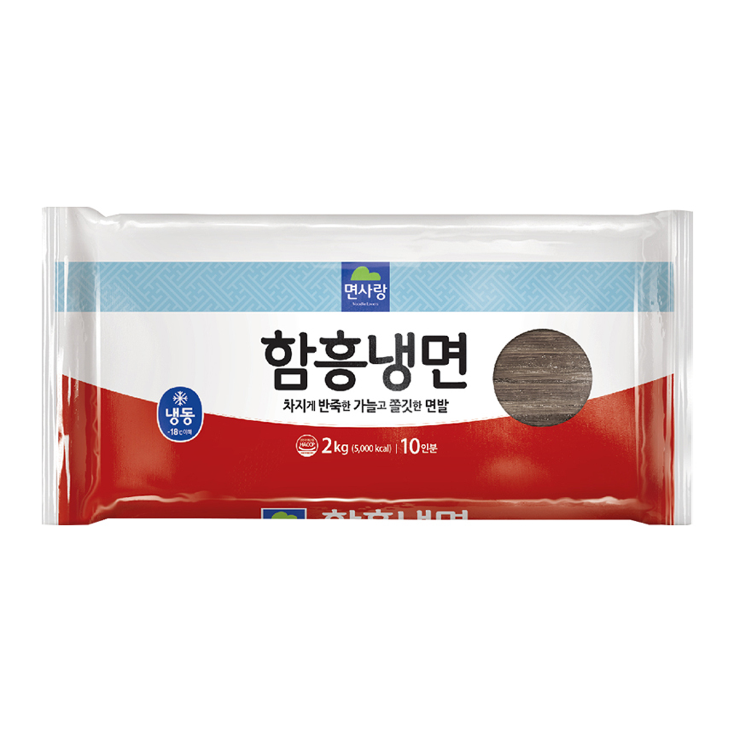 [업소용] 면사랑 함흥냉면 1박스(2kg x 6팩) 냉면 면 익일 오전 도착 : 가락청과 온라인