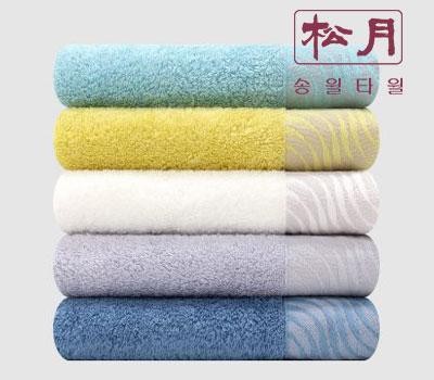 [판촉S] 송월 타월 샤보렌물결40 160g / 도매 대량 인쇄 주문제작 : 킹쇼핑