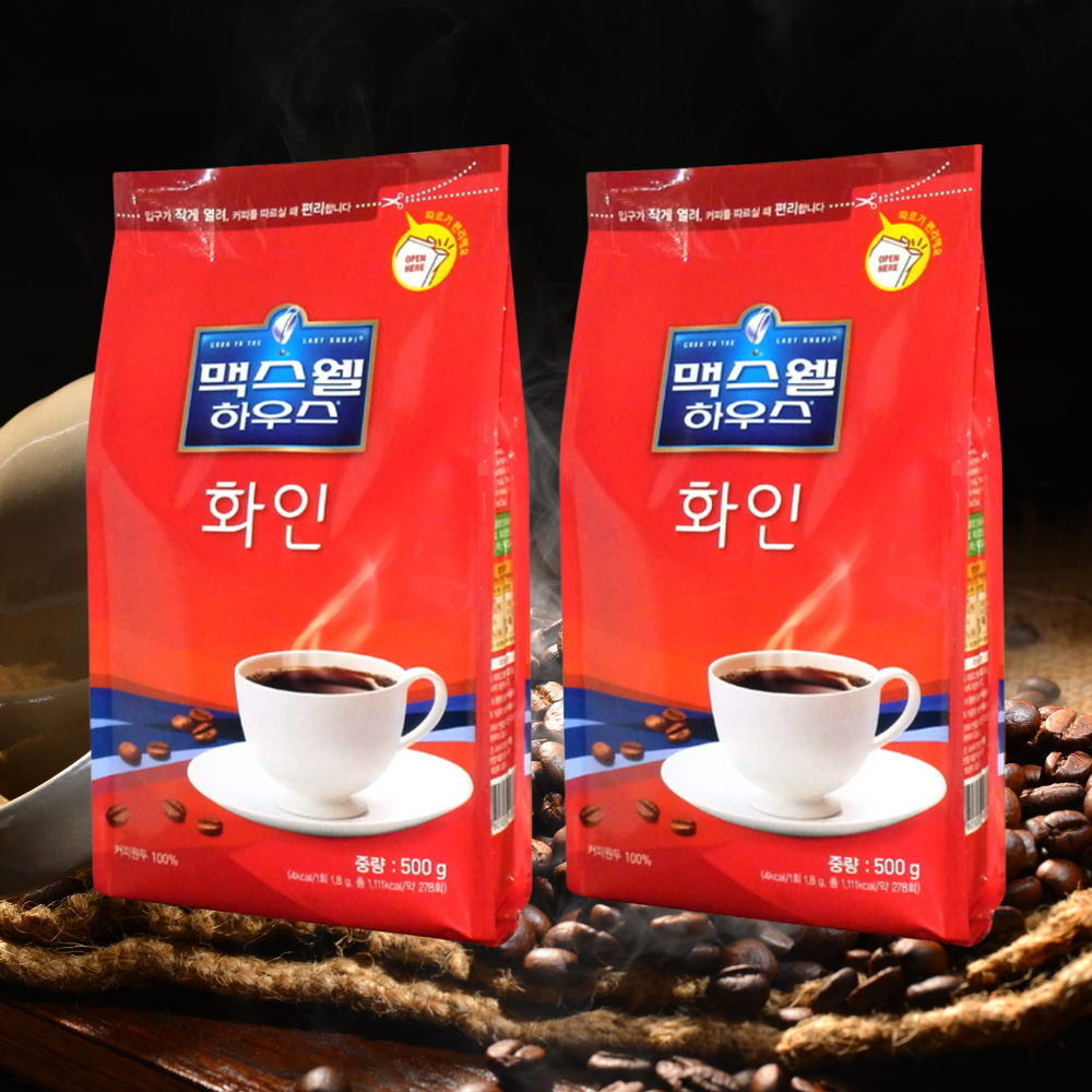 맥스웰 하우스 화인 500g 12봉 커피믹스 자판기용 커피 재료 : 커피몰