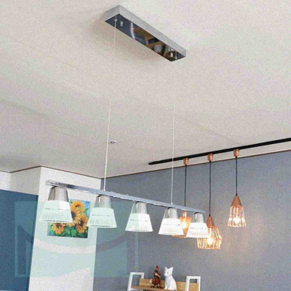 뉴몰 팬던트 LED 크롬도금 카페조명 식당조명 : 뉴이커머스