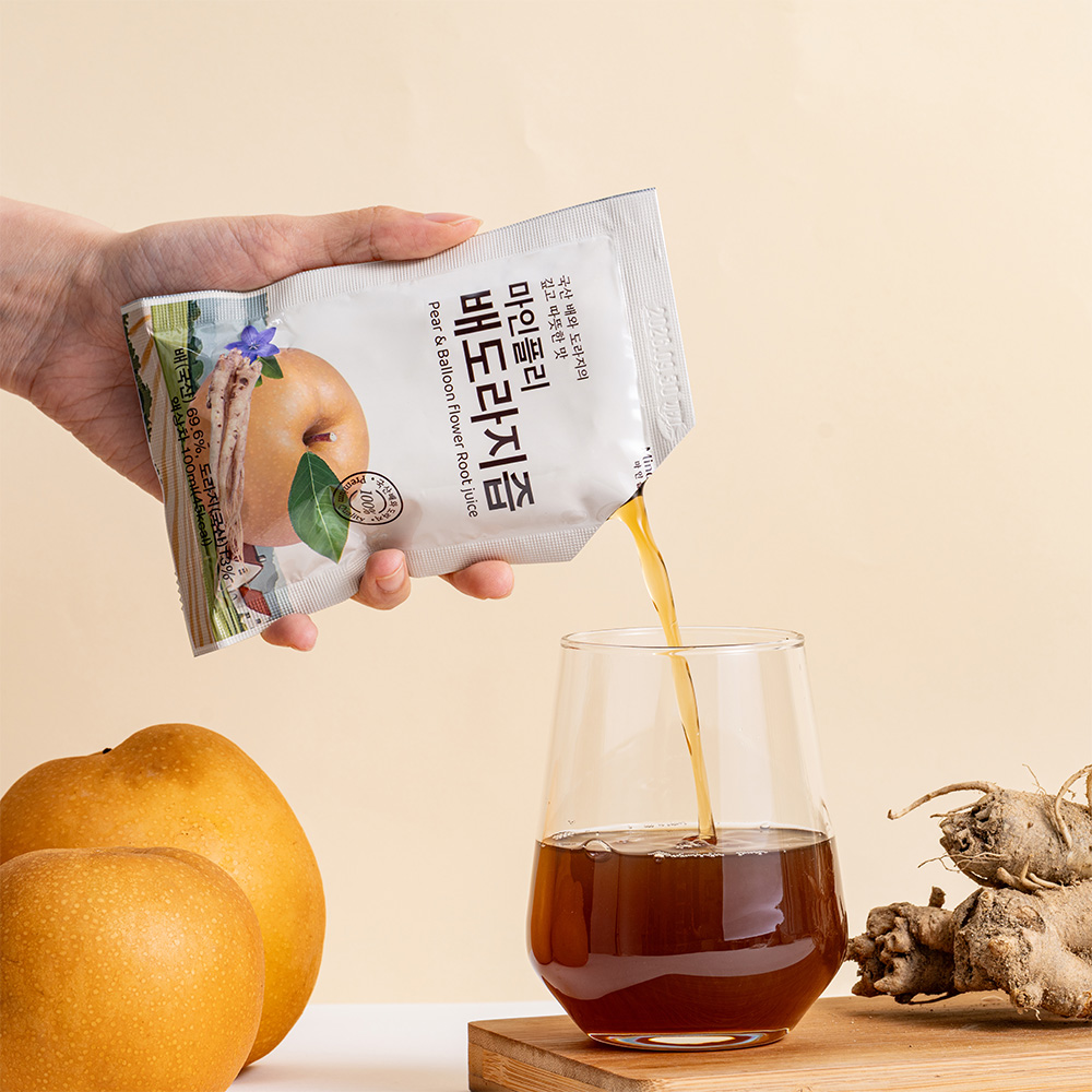 마인플리 배도라지 100ml 50포 : 거제사슴영농조합