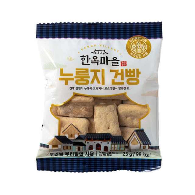 [유통기한임박할인] 한옥마을 누룽지건빵  6봉입 : 득이네몰