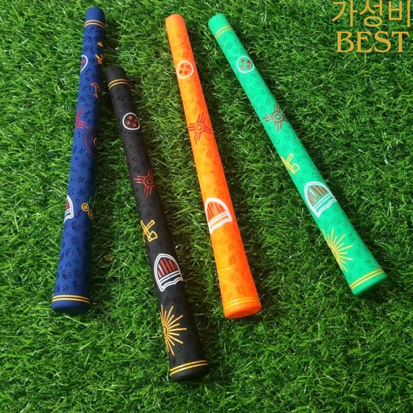 남성용 및 골프 클럽 그립 천연 고무 표준 미끄럼 방지 편안한 아이언/페어웨이 우드 : 공덕보시