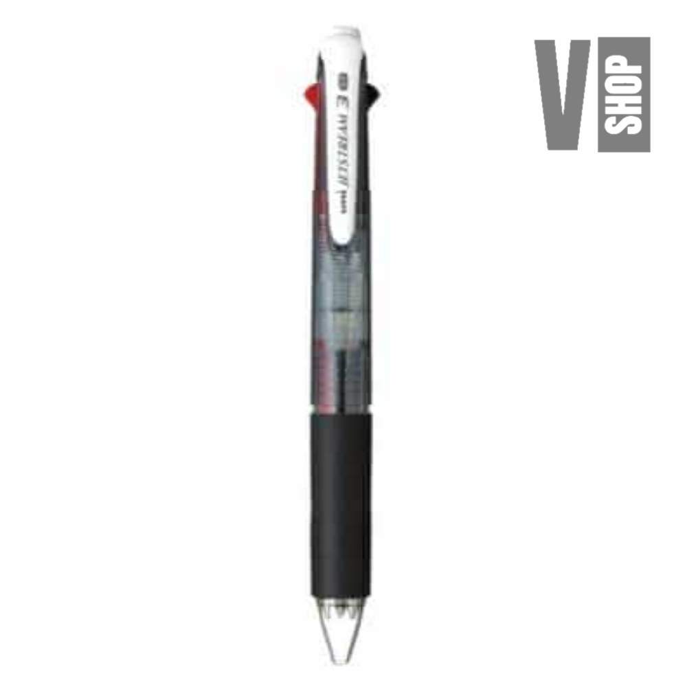 브이샵 3색볼펜 블랙 500p 3색펜 샤프멀티펜 4색샤프 샤프펜 멀티볼펜 : Vshop