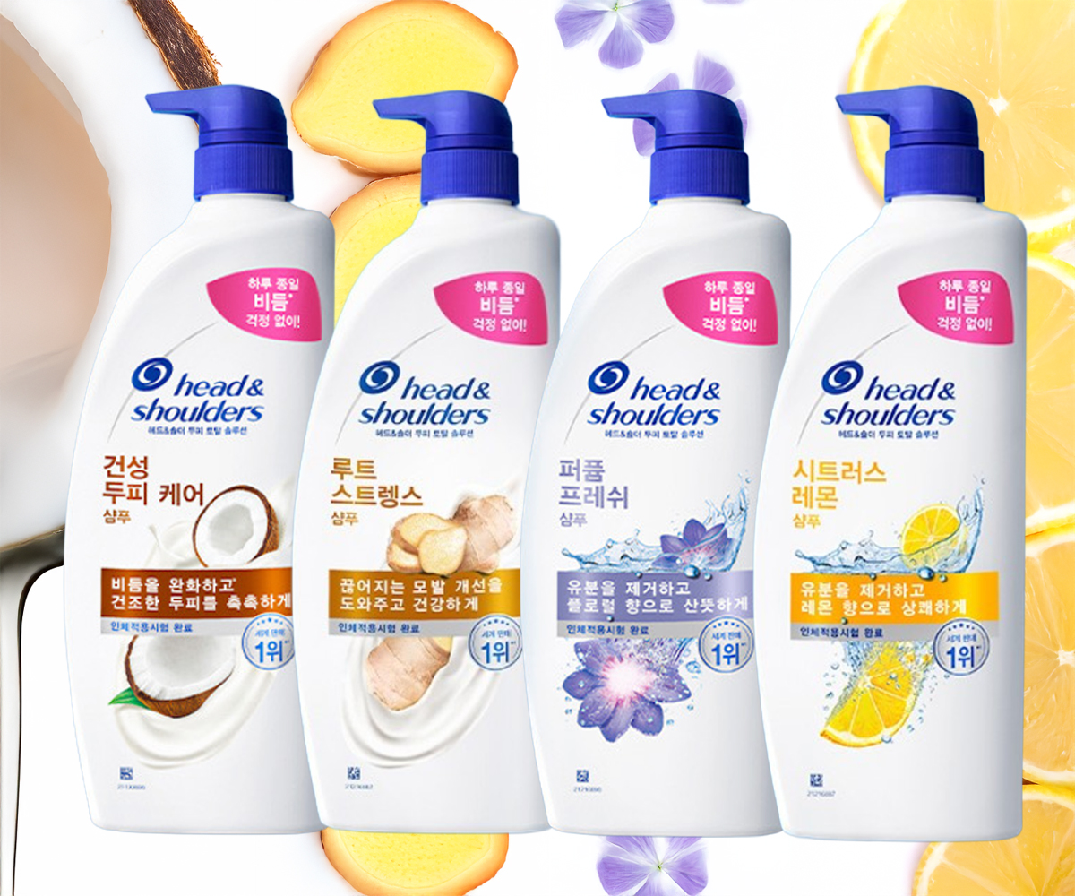 헤드 앤 숄더 헤어 솔루션  850ml x 2개 : 미솜코리아