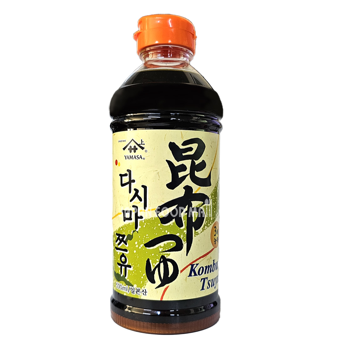 야마사 다시마 간장 500ml  / 콘부쯔유 3배농축 장유 : 재팬푸드몰