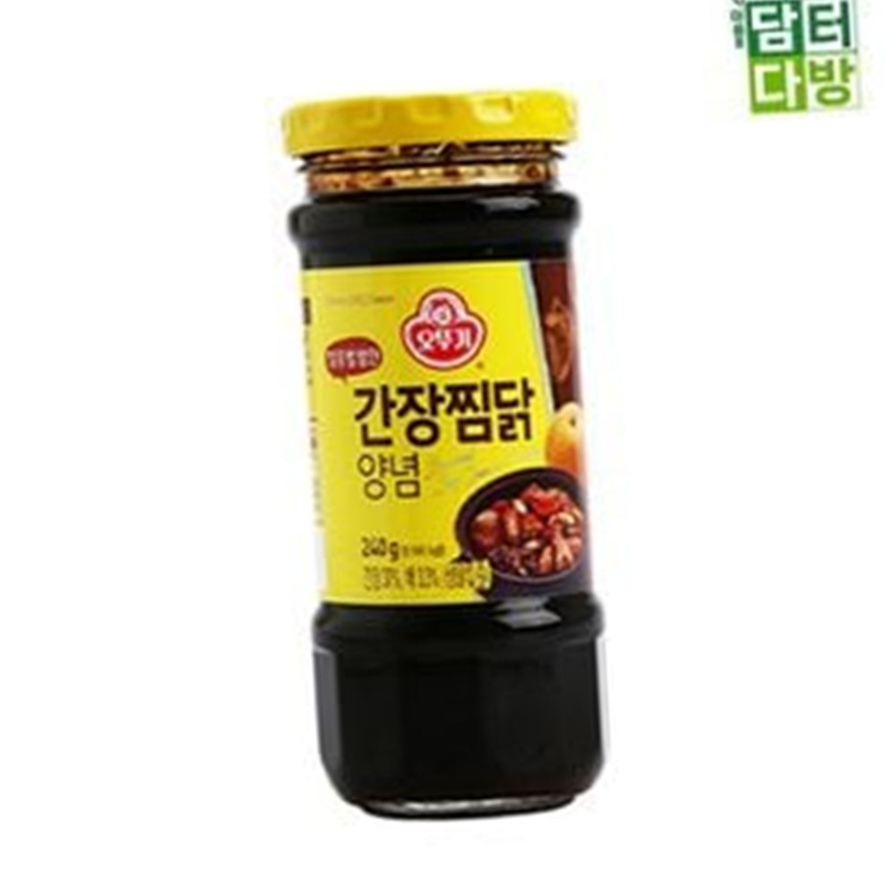 오뚜기 간장찜닭 양념 240g 3개 요리 양념용 식자재 : 양평대박상회