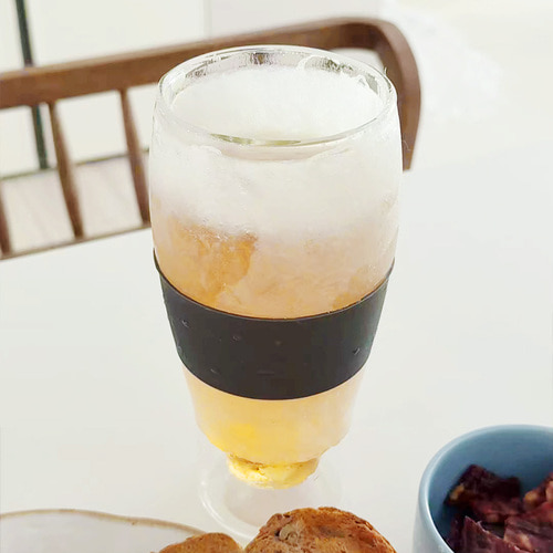 더홈스 유리 얼음 맥주잔 470ml : DnA Pick