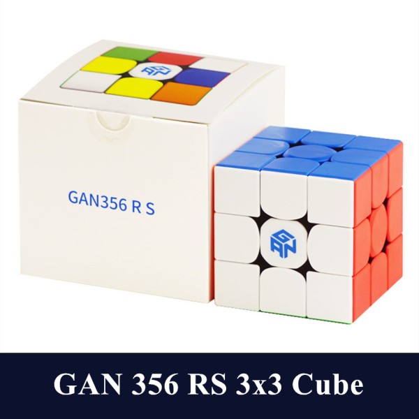 GAN356 RS 3x3x3 매직 스피드 Gan 큐브 스티커없는 전문 퍼즐 교육 어린이를위한 장난감 : 간디스토어