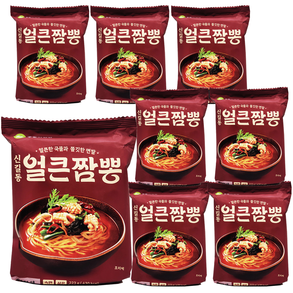 코스트코 (상온) 이가자연면 신길동 얼큰짬뽕 223gx8 (본품) : 코스트코가 바로 코앞
