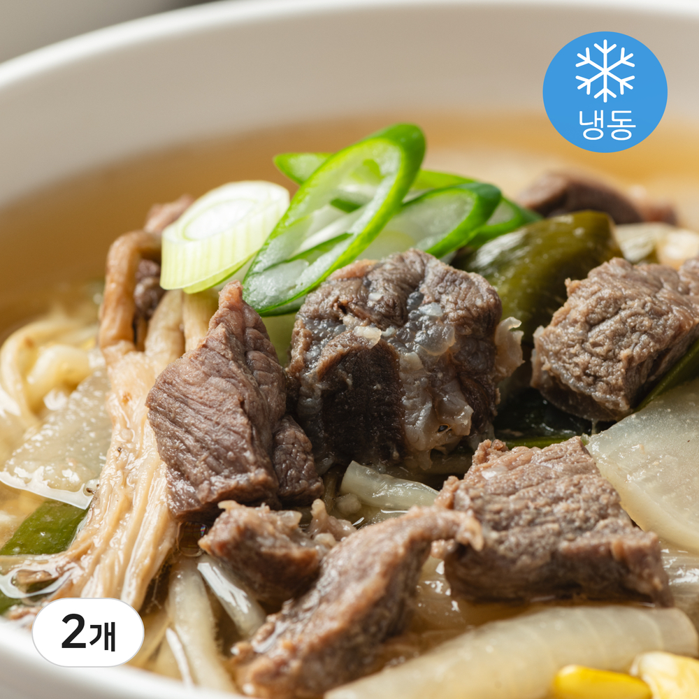 맑은 한우 소고기무국 쇠고기 뭇국 국밥 밀키트 1kg 2개 : 행복을 드리는 소담소담