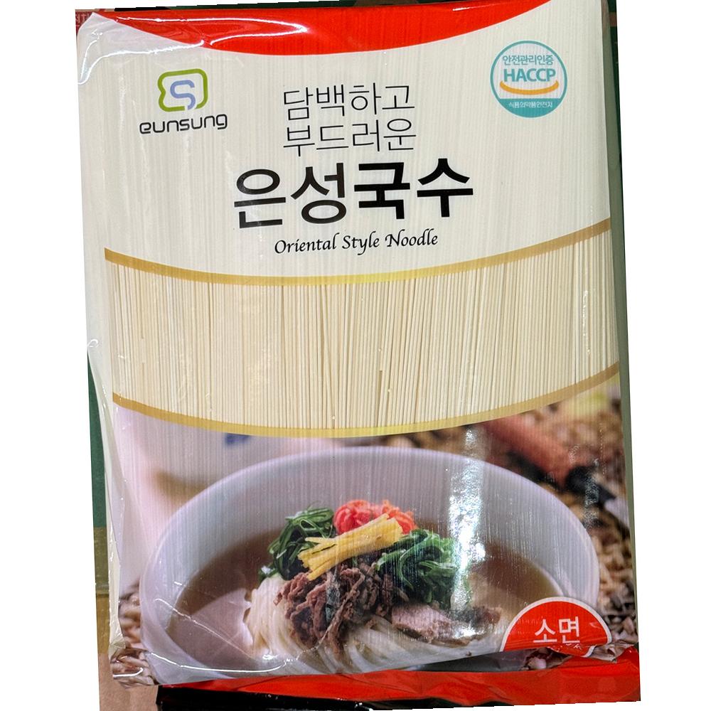 은성푸드 소면 3kg 국수 면발 잔치 멸치 : 와이피상회