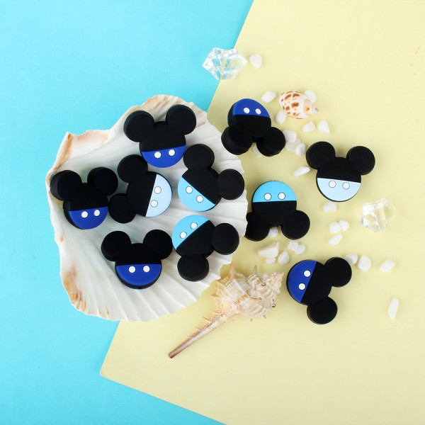 실리콘 비즈 만화 동물 모양 초점 비즈, 쥬얼리 제작 DIY 목걸이 비즈 펜, 식품 등급 액세서리, 5 개, 10 개 : 서윤아빠