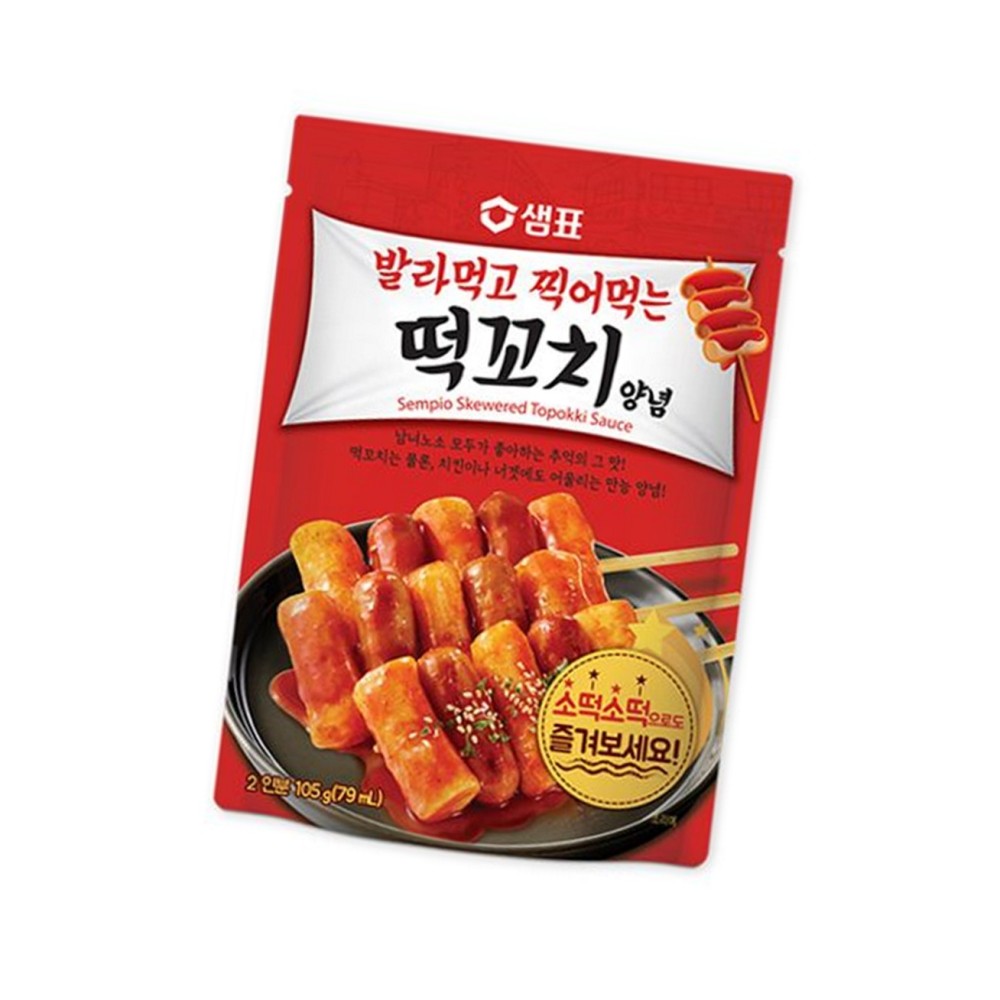 샘표 떡꼬치양념 105g 식자재, 평점 상위 : 준 준 상회