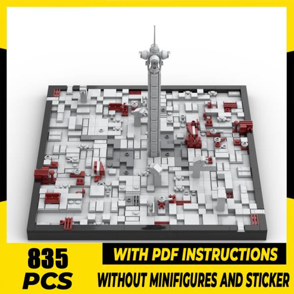 스타 영화 Moc 빌딩 블록 황제의 왕좌 룸 타워 모델 기술 모델 벽돌 DIY 조립 휴일 장난감 선물 : 한강무역상사17