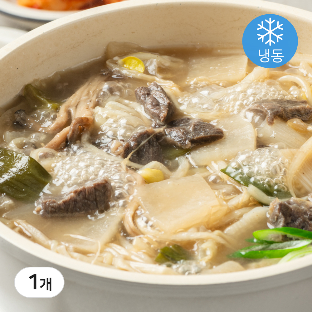 맑은 한우 소고기무국 쇠고기 뭇국 국밥 밀키트 1kg 1개 : 행복을 드리는 소담소담
