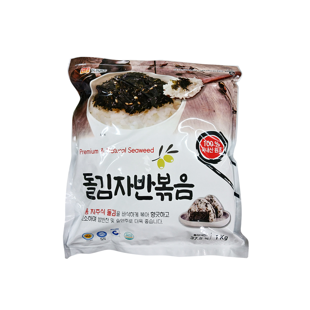 두원푸드 돌자반볶음 1kg x 1개 : 정동상회