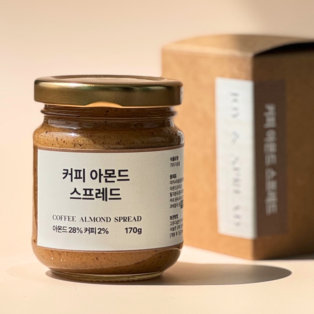 스페셜티 커피잼 스프레드 아몬드 버터 조이앤스프레드 : 앤뉴리버