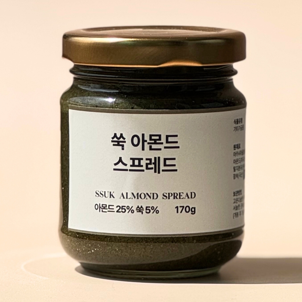 쑥 아몬드 버터 스프레드 조이앤스프레드 : 앤뉴리버