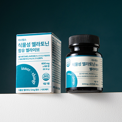 이너띵스 식물성 멜라토닌 함유 멜라이브 2개월분 : 이너띵스 공식몰