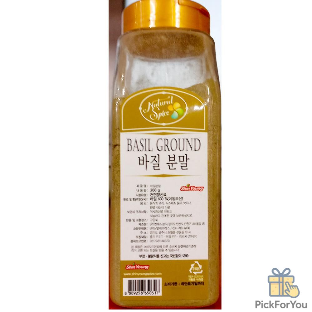 KC 바질분말 신영300g X12 천연향신료 건조채소 피자토핑 : 픽포유몰