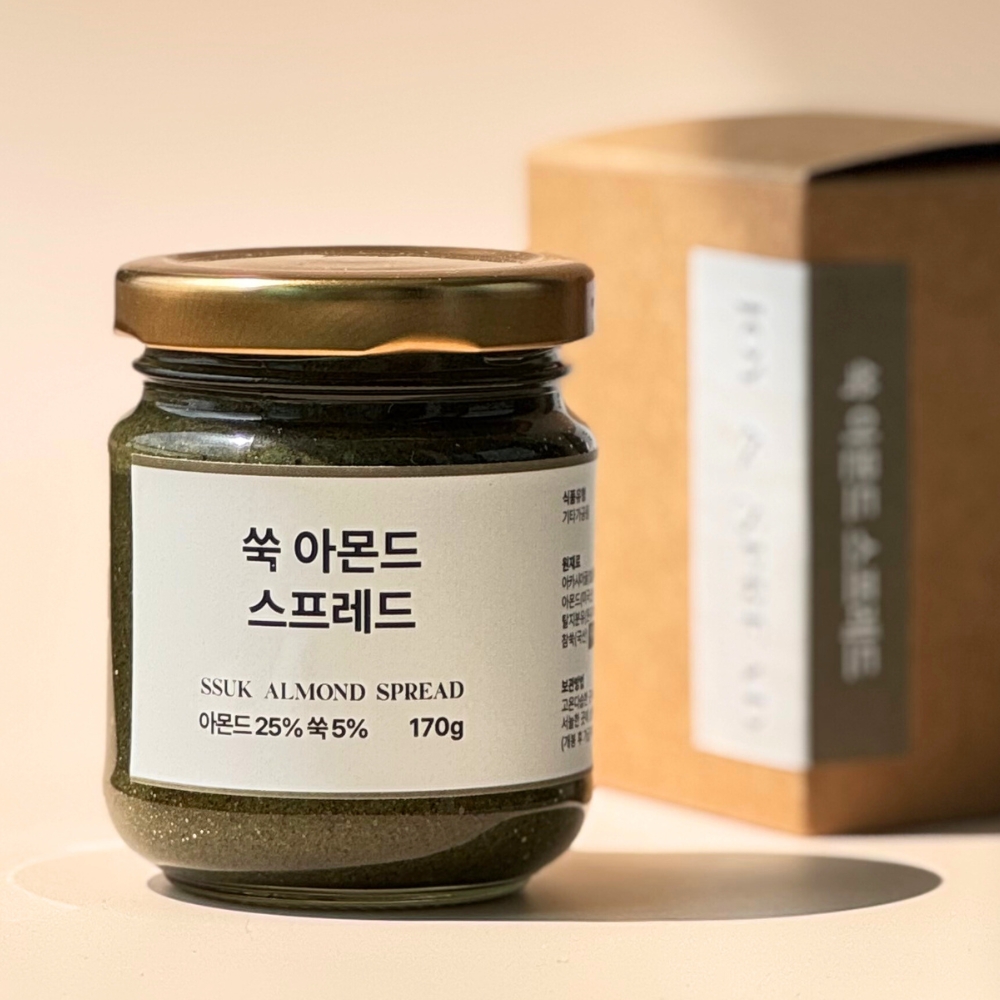 쑥 아몬드 버터 스프레드 조이앤스프레드 : 앤뉴리버