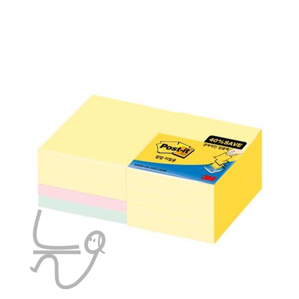 늘ways 노트 알뜰팩 KR3310A 76mmx76mm 포스티지 작은메모지 : alwayssmf