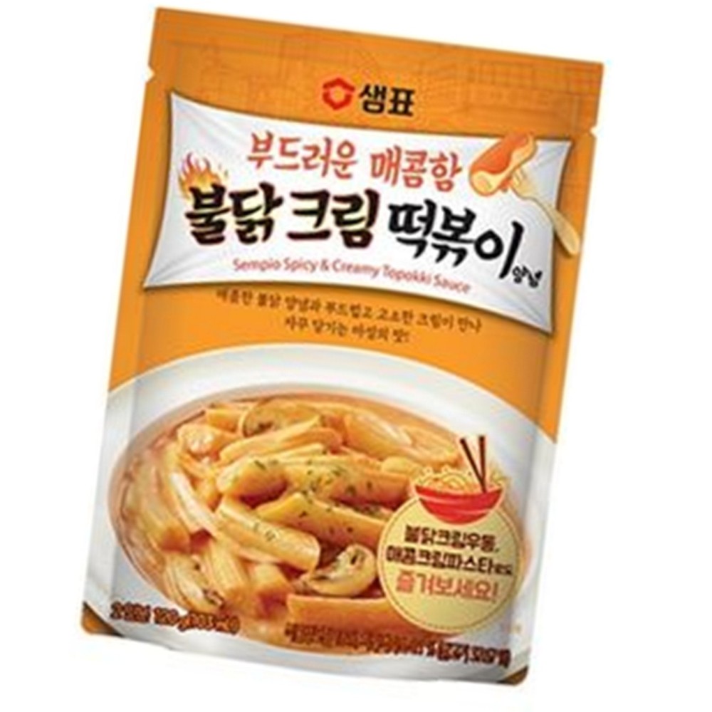 샘표 불닭크림 떡볶이양념 120g 식자재, 평점 상위 : 준 준 상회