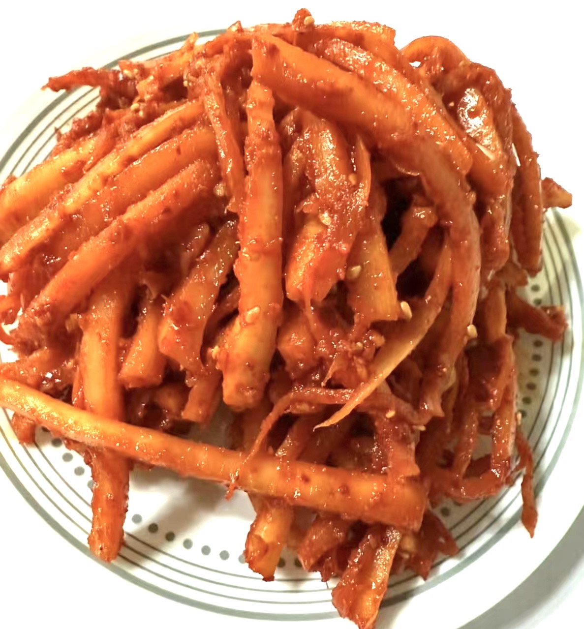 [장금이반찬] 도라지 무침 500g  밥반찬에 아주 좋은 도라지 : 장금이 반찬
