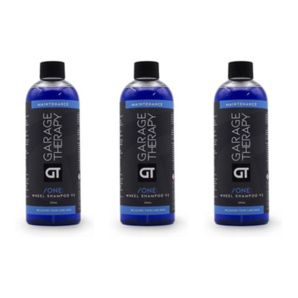Garage Therapy 게러지 테라피 원 휠샴푸 V2 3개 고농축 영국산 휠 클리너 강력 거품 브레이크더스트 : MonDestin