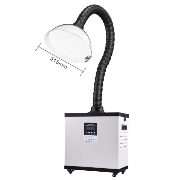 HotKNOKOO 210W DIY 용접 레이저 납땜 연기 추출기 FES200 ESD 솔더 스테이션 및 네일 살롱 뜸용 : 프라임무역83