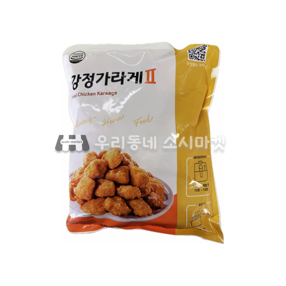 동해식품 강정 치킨 가라아게 가라게 1kg 순살 가라아게 후라이드치킨 : 우리동네 스시마켓
