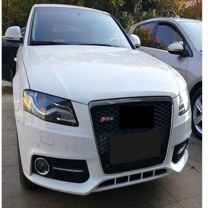 Audi A4 B8 표준 용 프론트 범프 그릴 2009 쌍 안개등 액세서리 자동차 외장 메쉬 : 세림글로벌