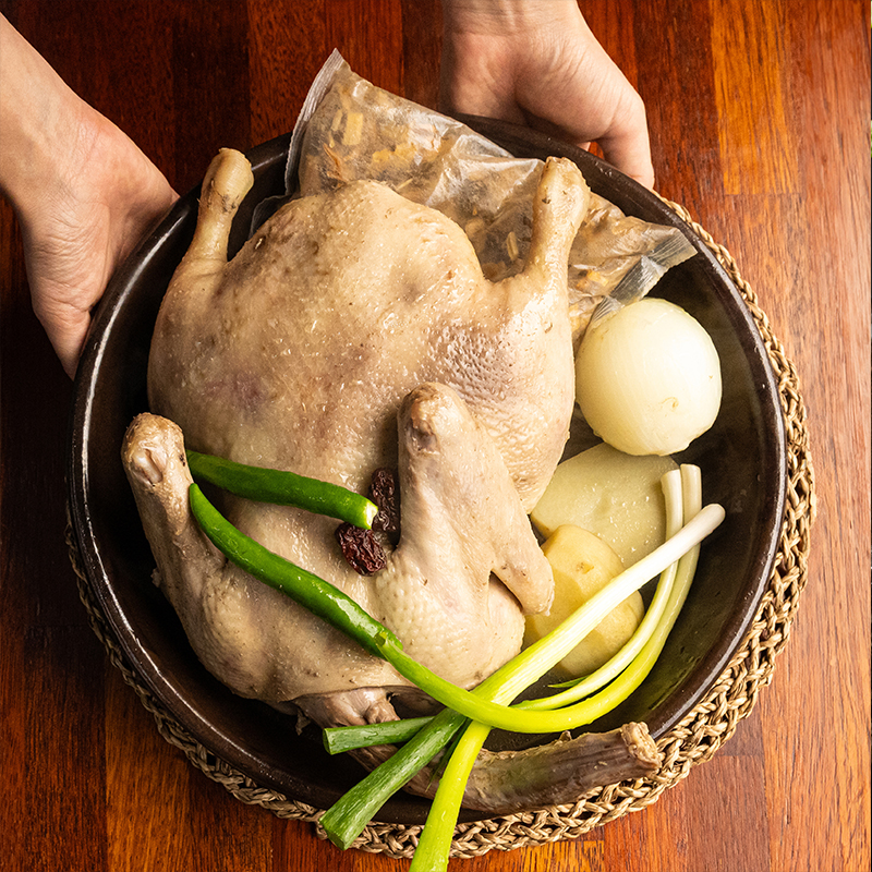 [한방티백포함] 백숙용 통오리 오리백숙 생오리(손질무게 2-2.5kg) : 성화푸드