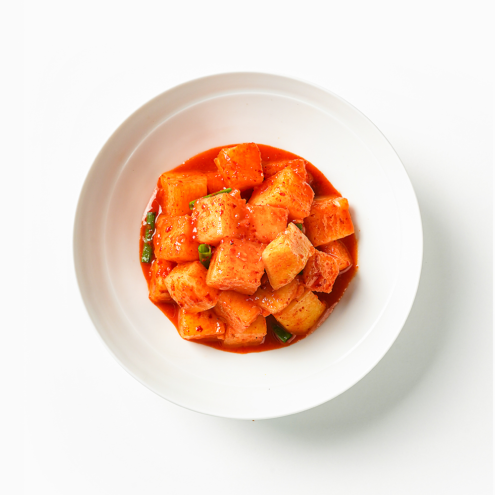금자네 깍두기 5kg : 모산 장군차 김치