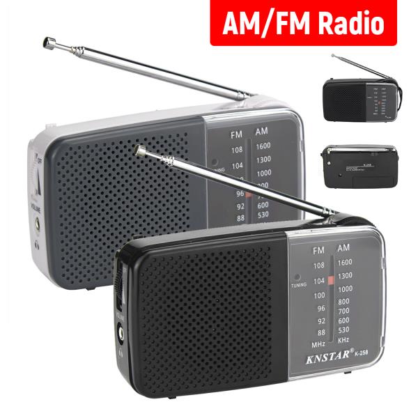 스피커가 있는 AM/FM 라디오 스트랩이 미니 트랜지스터 배터리 구동 달리기 사이클링을 위한 텔레스코픽 안테나 : 서원모터스01