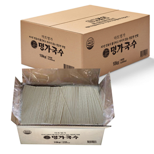 마트 명가 국수 소면 대용량 업소용 10kg : 한국중소마트물류