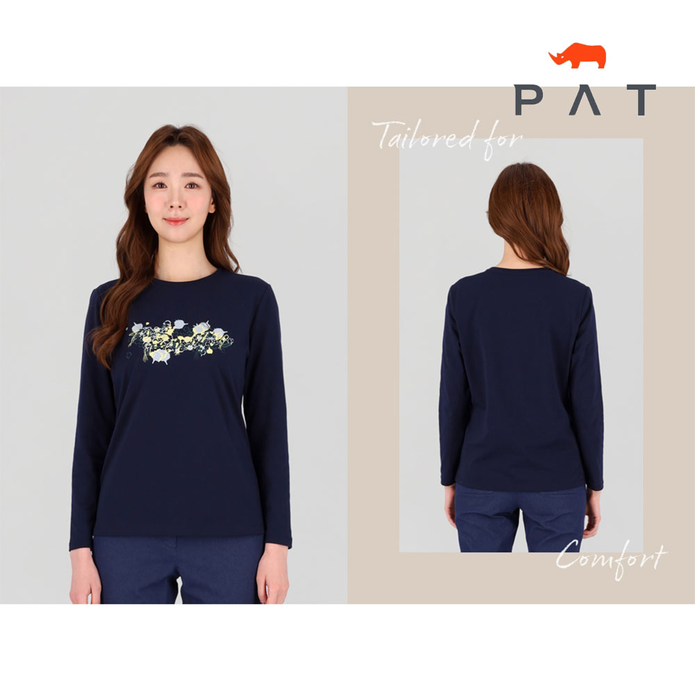 PAT 여성 봄 프린트 원포인트 티셔츠 피에이티 1J25383 : PAT 검단점