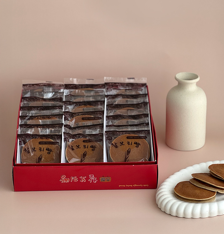 3대째 빵집 100% 수작업 고도 경주빵 찰보리빵 HACCP : 고도경주빵