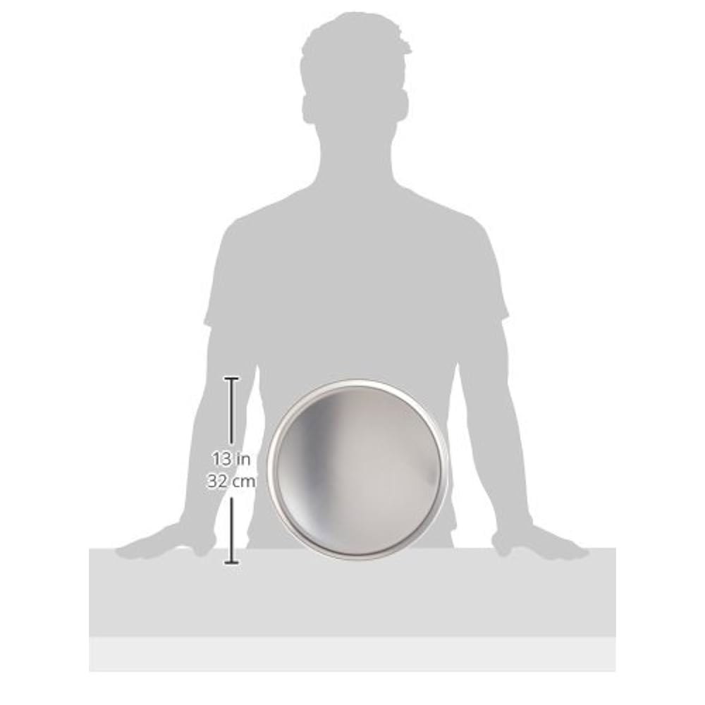 뉴스타 푸드 서비스 51025 레스토랑급 알루미늄 피자 팬, 베이킹 트레이, 쿠페 스타일, 12인치, 6팩 : 글로비상점